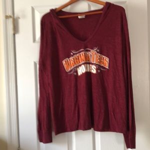 XXL Campus Lifestyle long sleeve t-shirt with hood